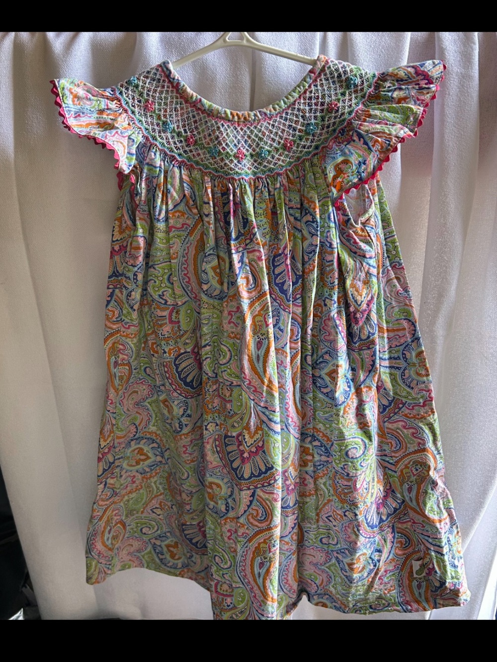 Posh pickle smocked dress